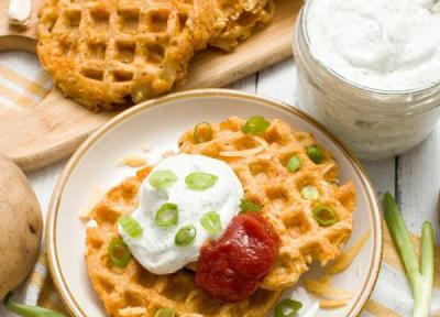 طرز تهیه وافل سیب زمینی بدون بوی تخم مرغ و شل شدن طرز تهیه وافل سیب زمینی بدون بوی تخم مرغ و شل شدن